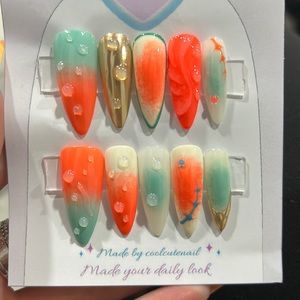 Brand New custom press on nails